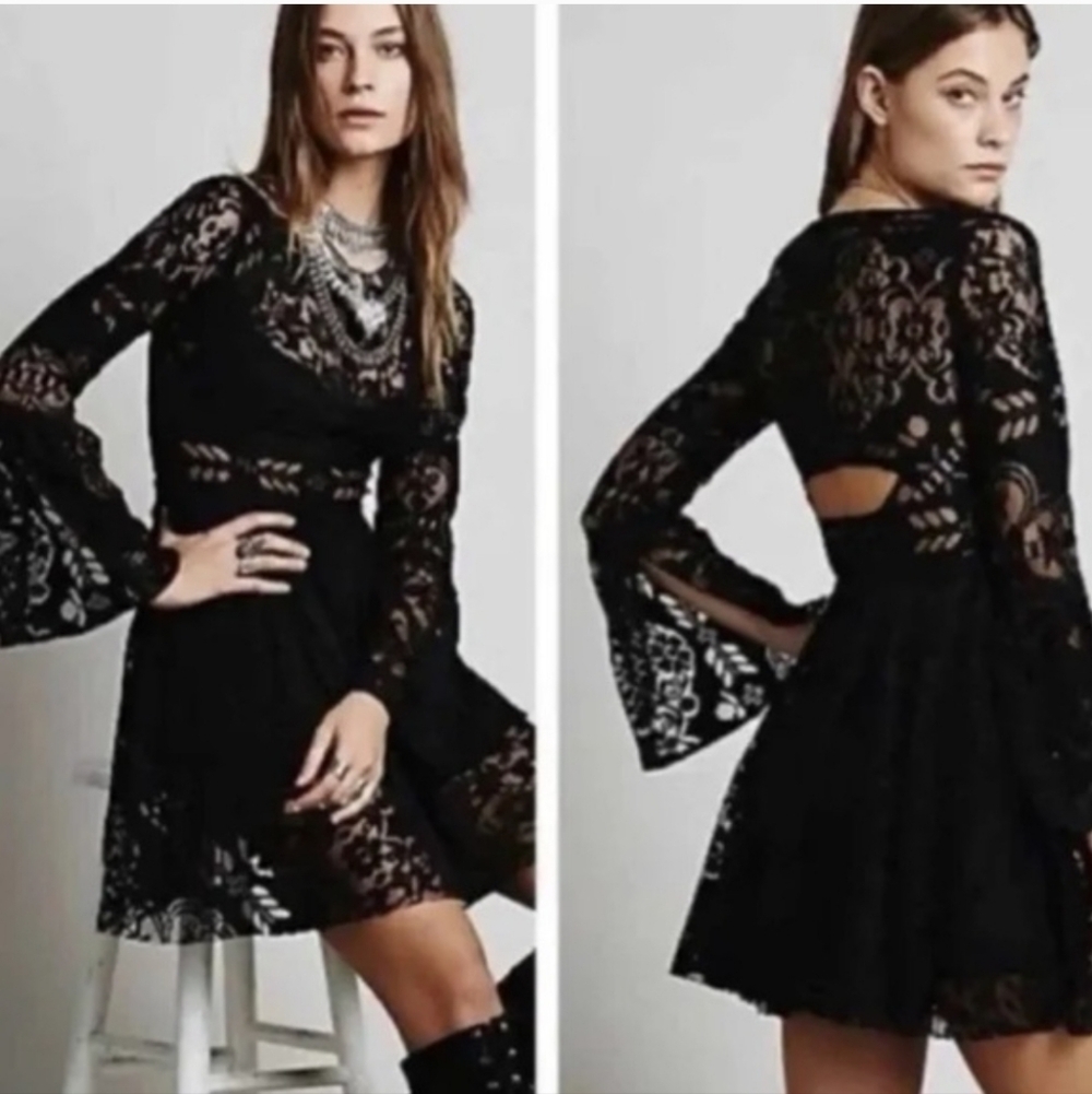 Free People Lovers Folk Song Dress Size  XS